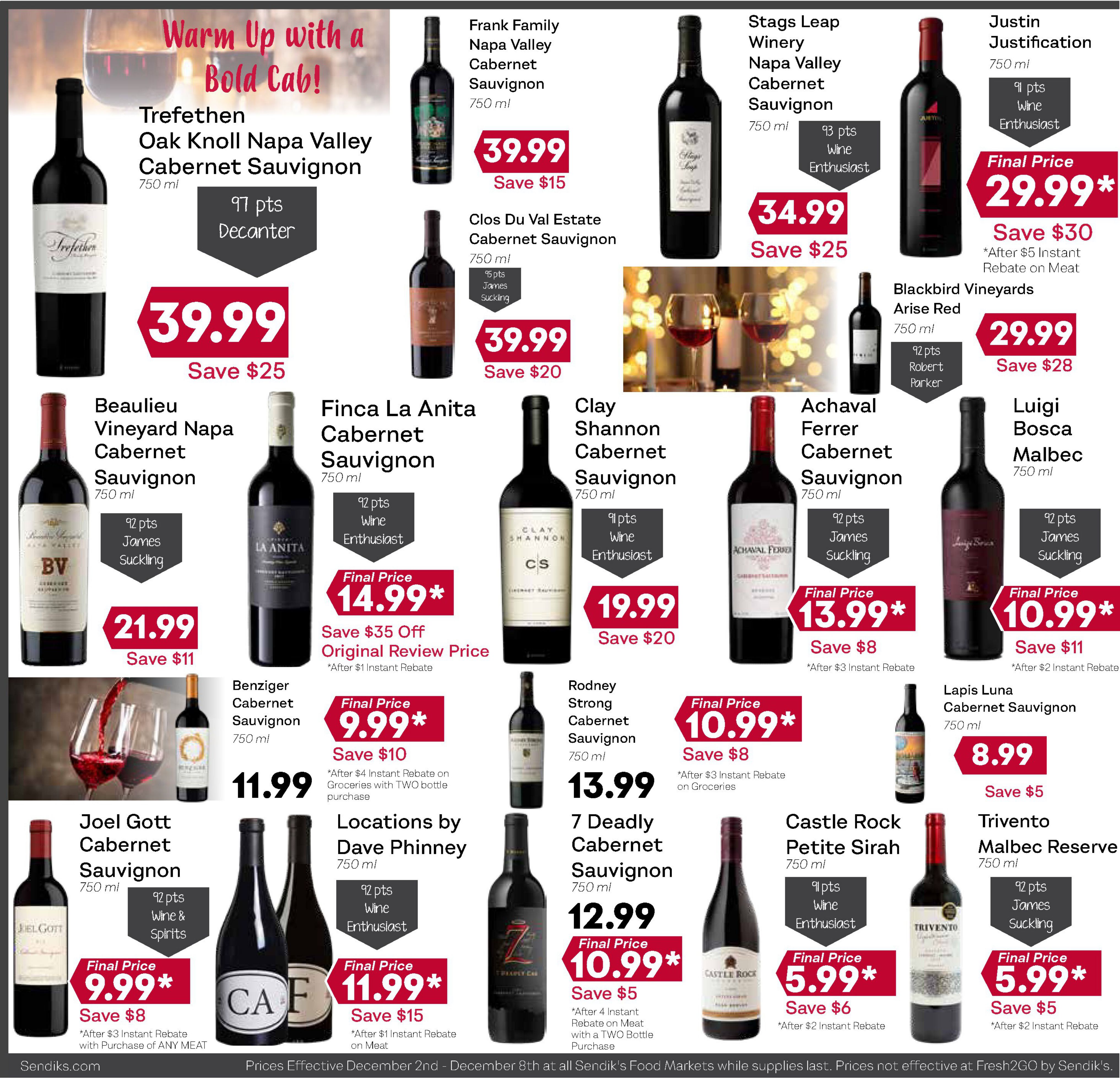 Sendik's Weekly Ad Flyer December 2 to December 8, 2020