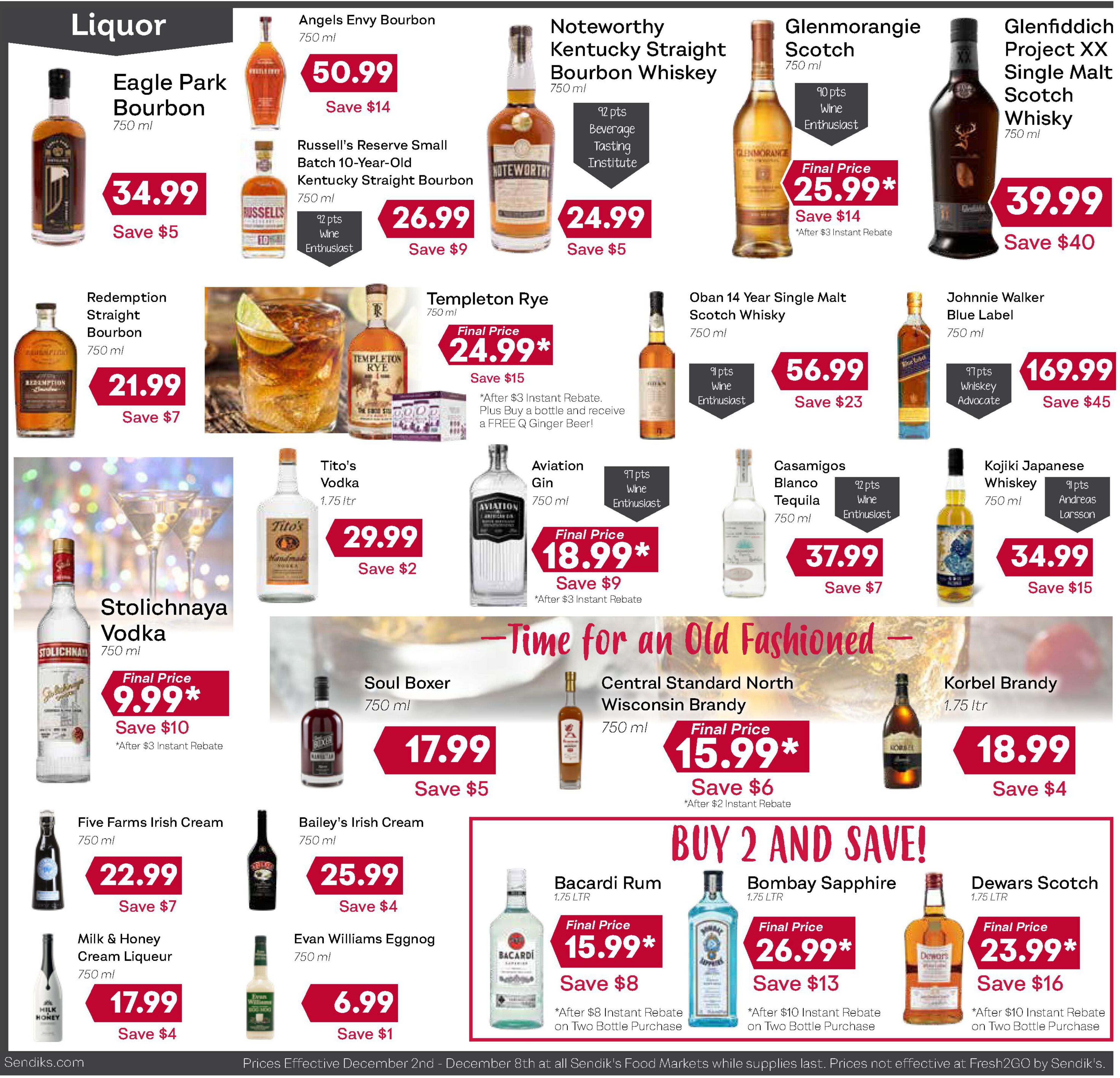Sendik's Weekly Ad Flyer December 2 to December 8, 2020