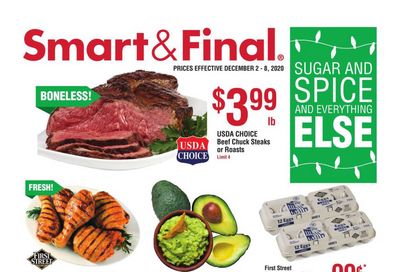Smart & Final Weekly Ad Flyer December 2 to December 8, 2020