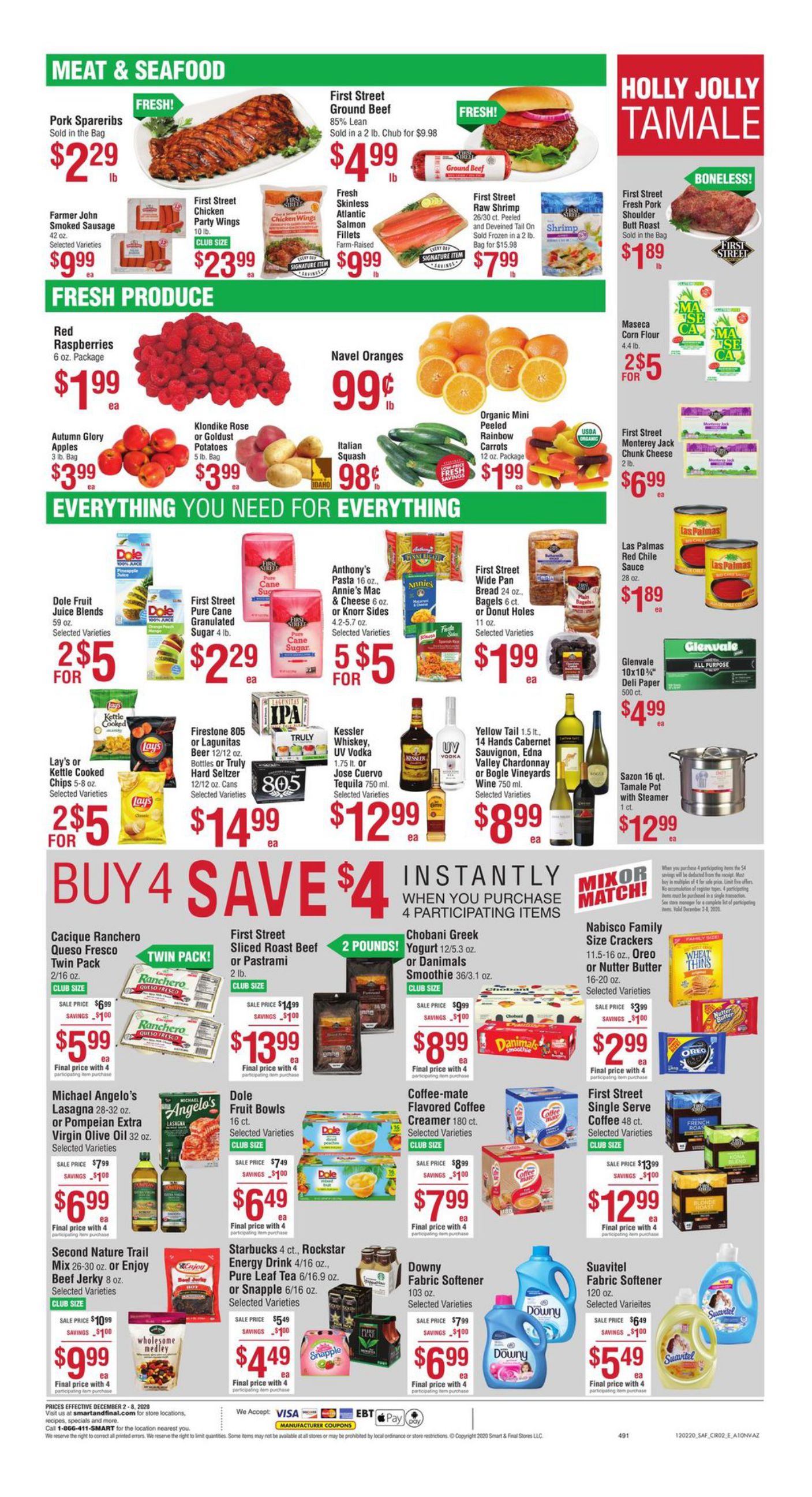 Smart & Final Weekly Ad Flyer December 2 to December 8, 2020