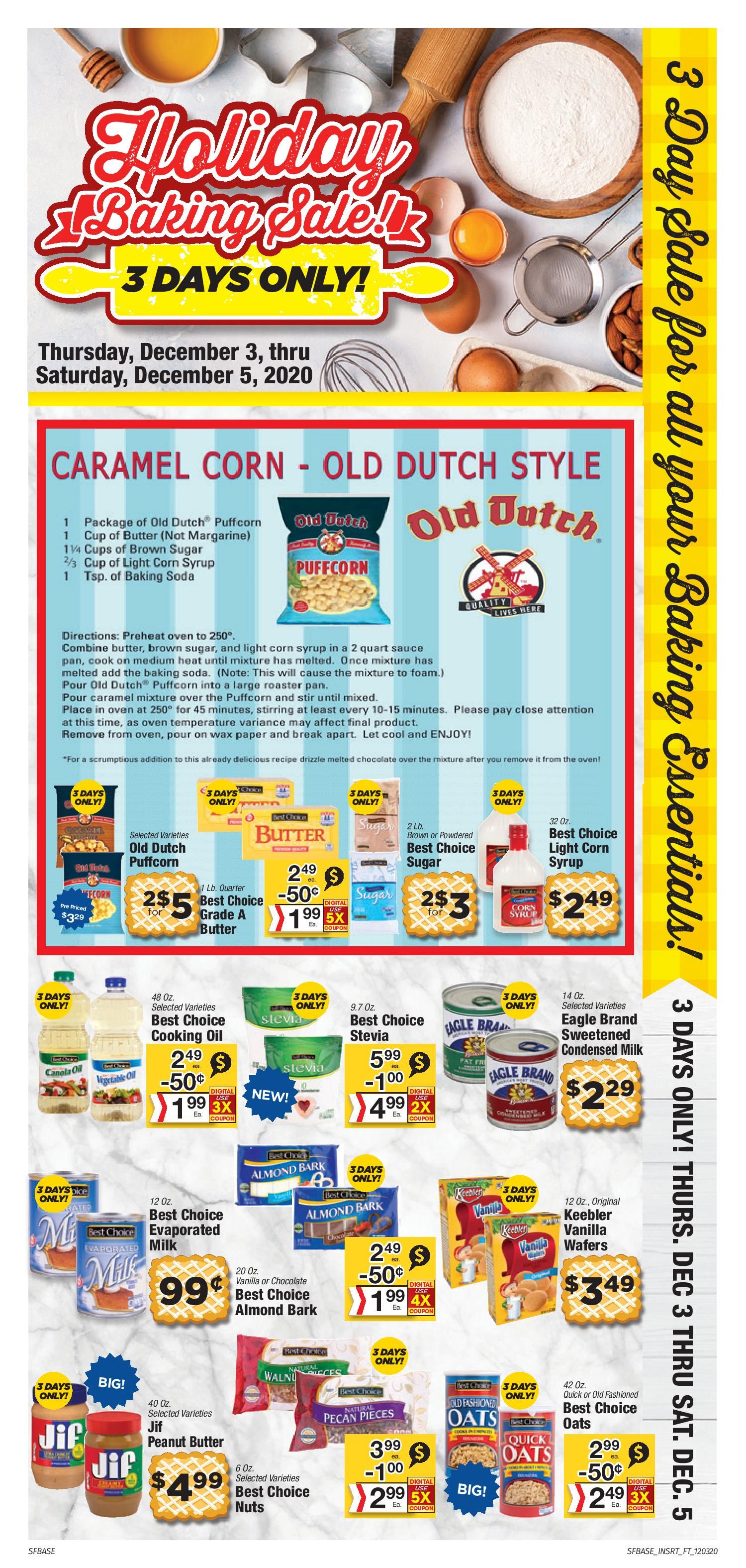 Sunshine Foods Weekly Ad Flyer December 2 to December 8, 2020