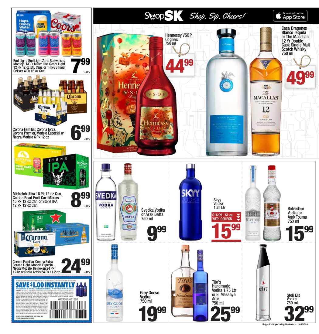 Super King Markets Weekly Ad Flyer December 2 to December 8, 2020