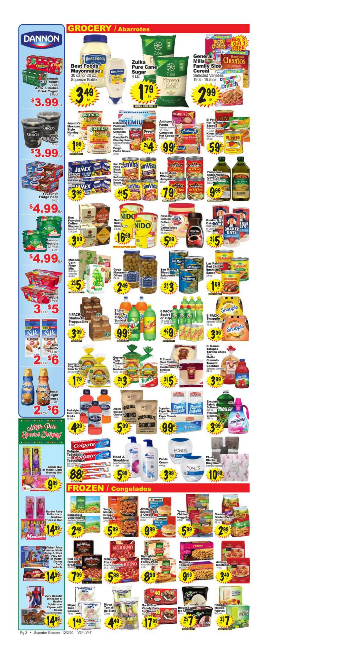Superior Grocers Weekly Ad Flyer December 2 to December 8, 2020