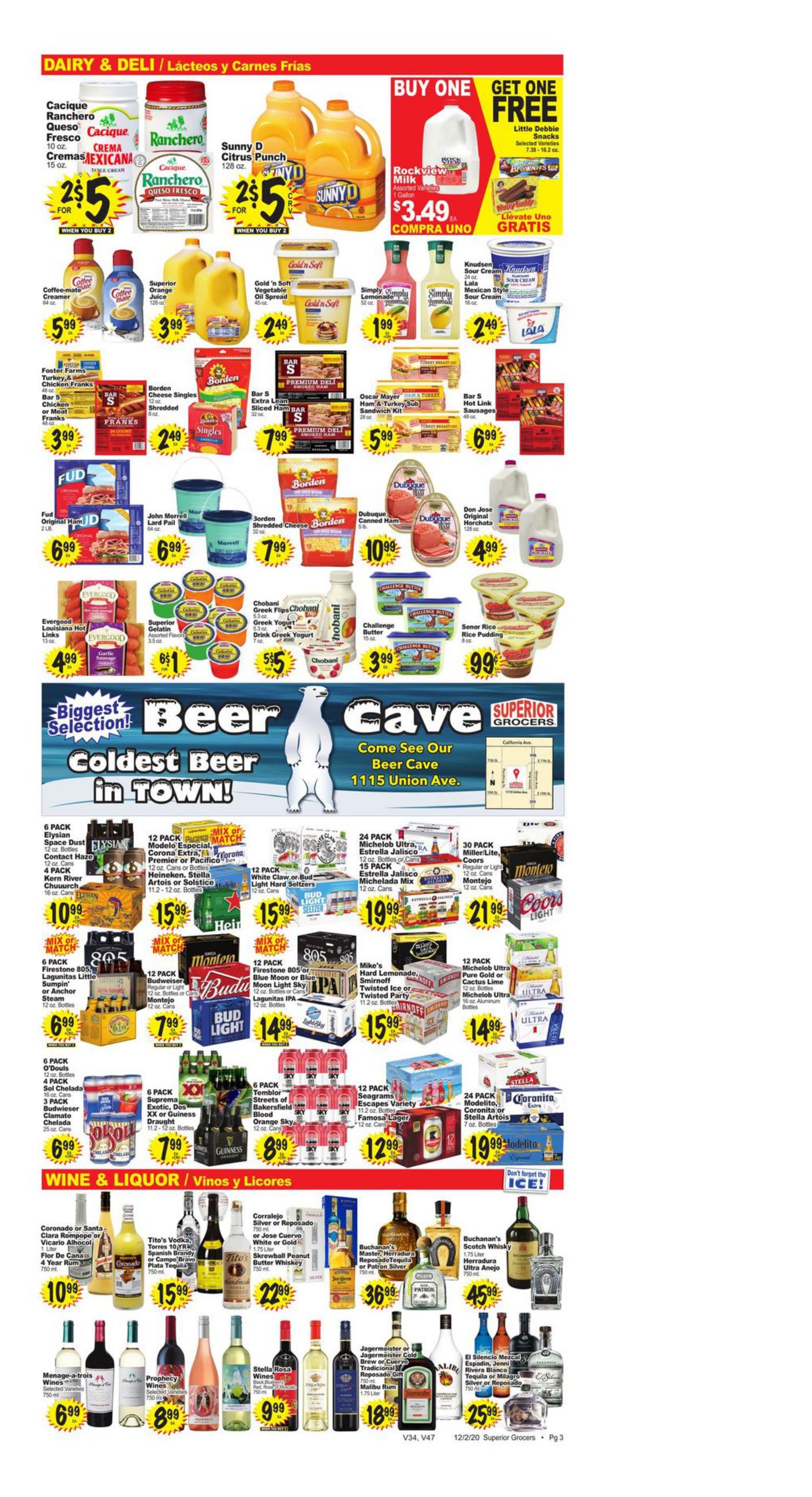 Superior Grocers Weekly Ad Flyer December 2 to December 8, 2020