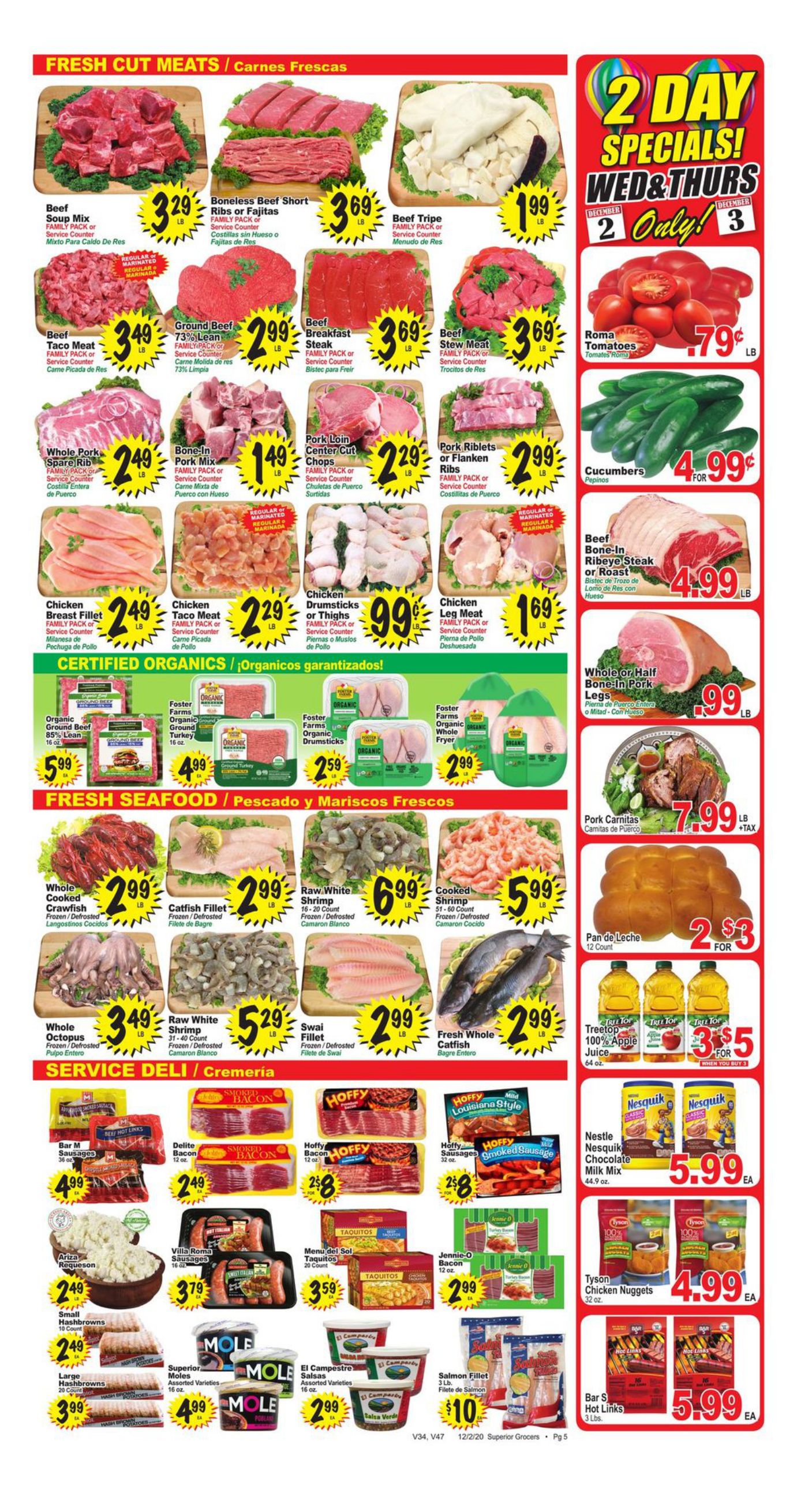 Superior Grocers Weekly Ad Flyer December 2 to December 8, 2020