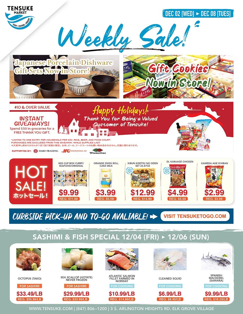 Tensuke Market Weekly Ad Flyer December 2 to December 8, 2020