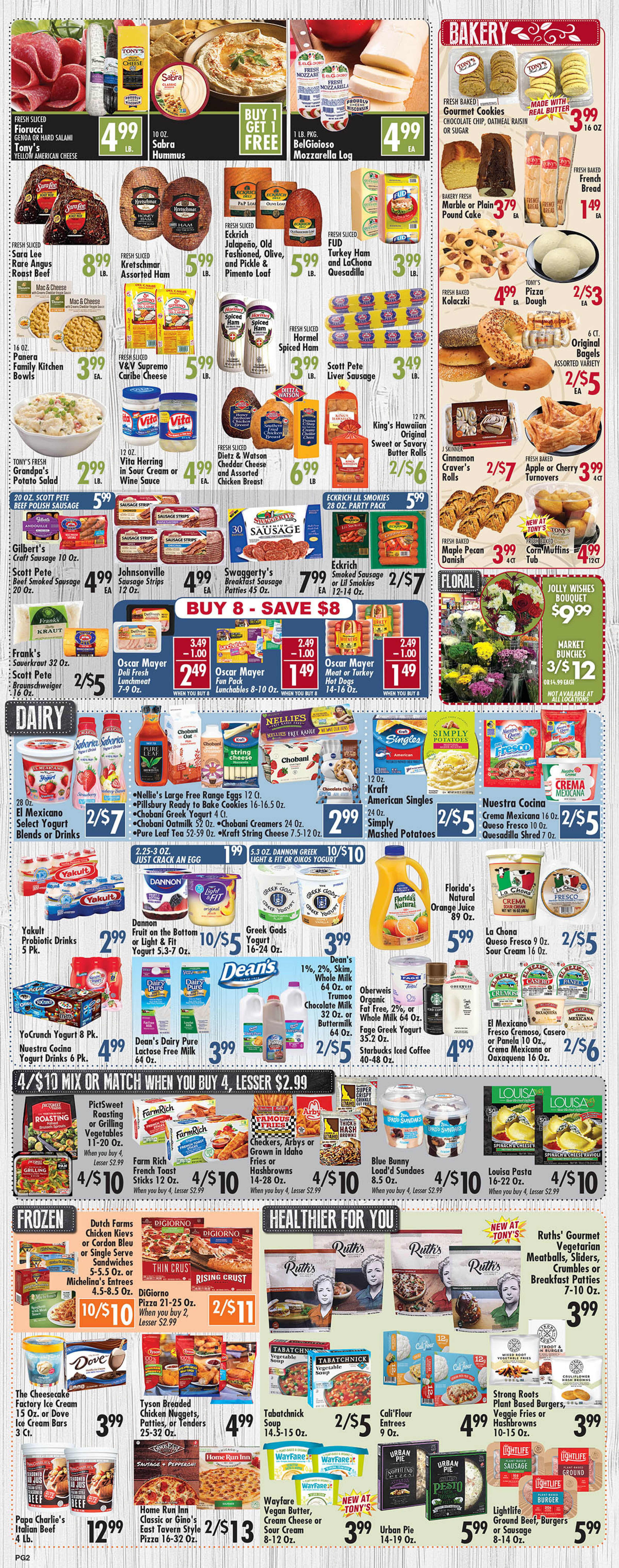 Tony's Fresh Market Weekly Ad Flyer December 2 to December 8, 2020