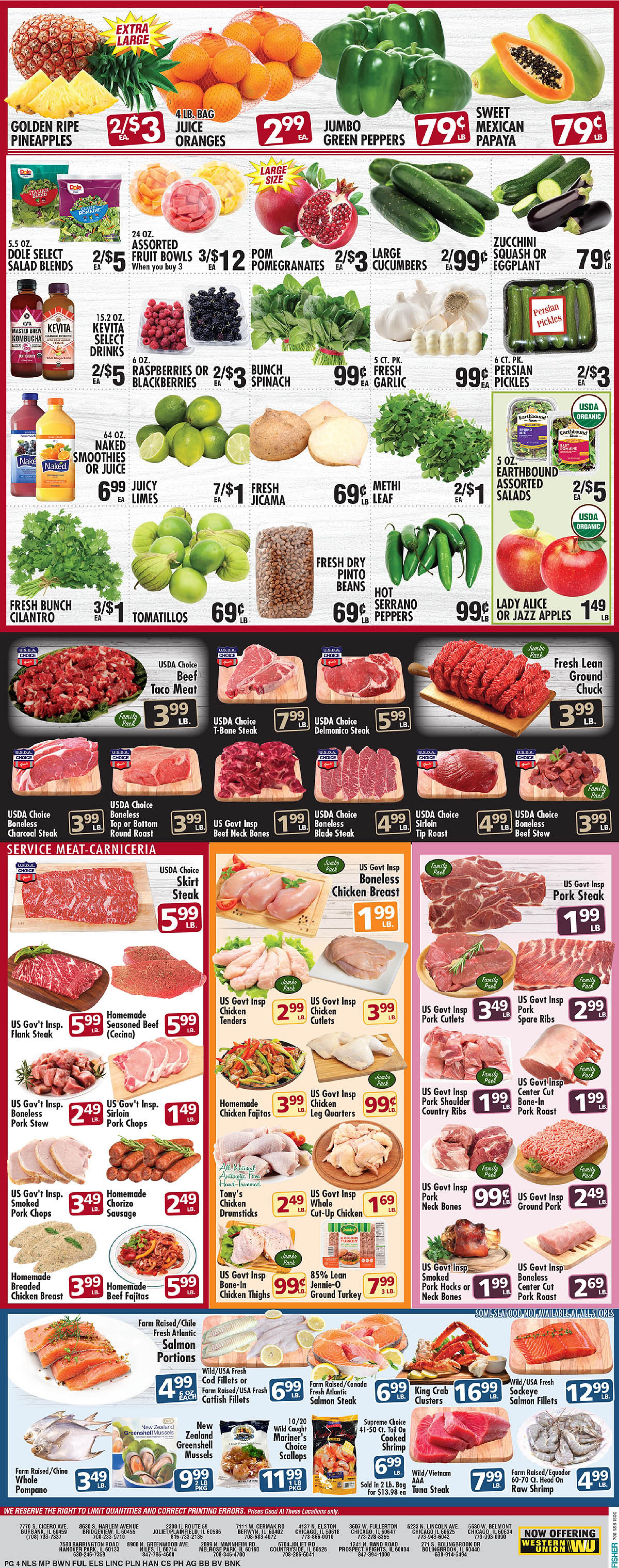 Tony's Fresh Market Weekly Ad Flyer December 2 to December 8, 2020