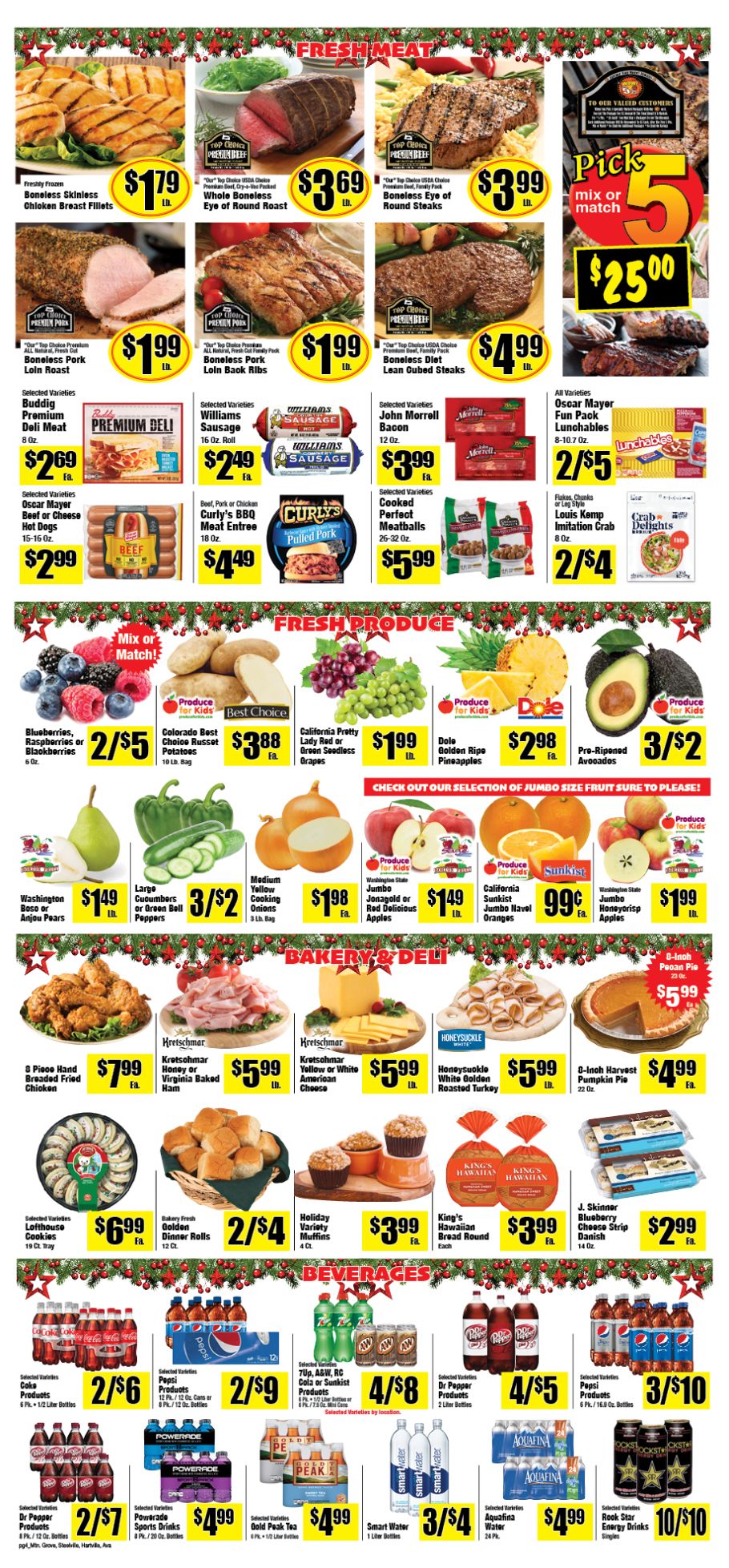 Town & Country Supermarket Weekly Ad Flyer December 2 to December 8, 2020