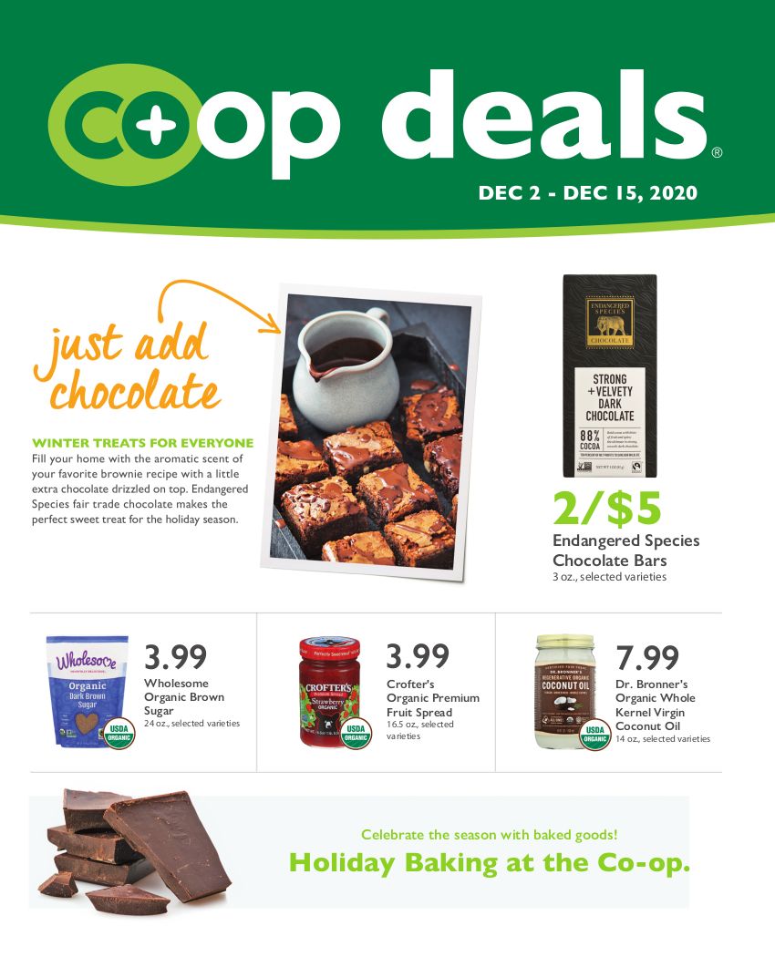 Wheatsville Food Coop Weekly Ad Flyer December 2 to December 15, 2020
