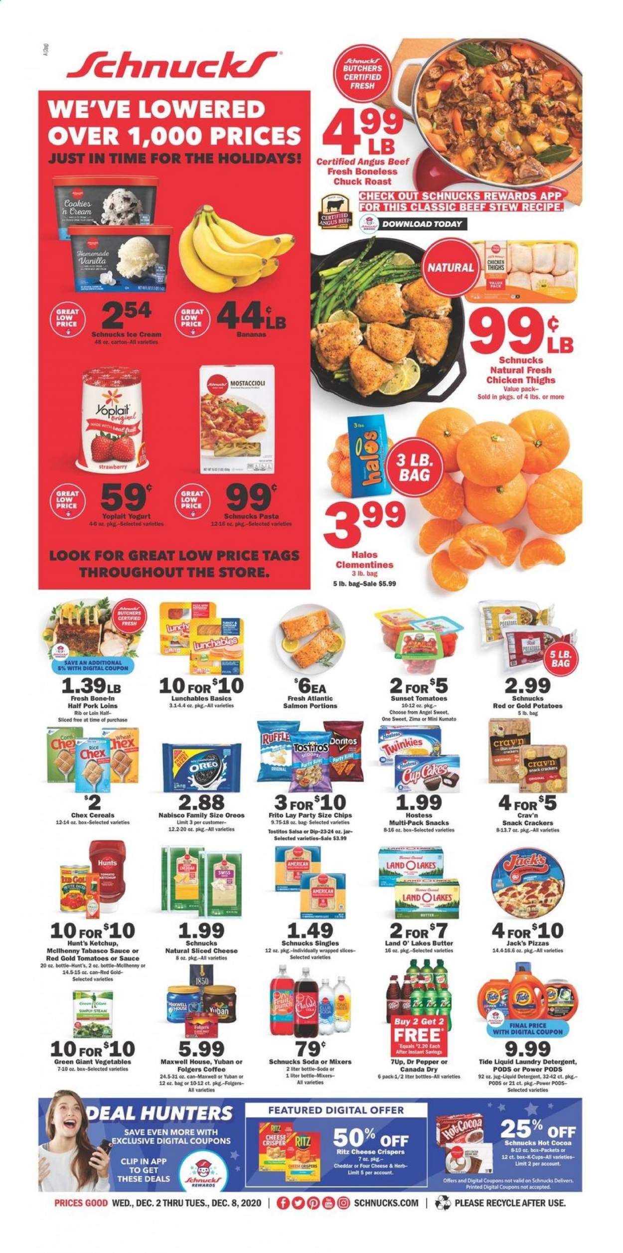 Schnucks (IA, IL, IN, MO, WI) Weekly Ad Flyer December 2 to December 8