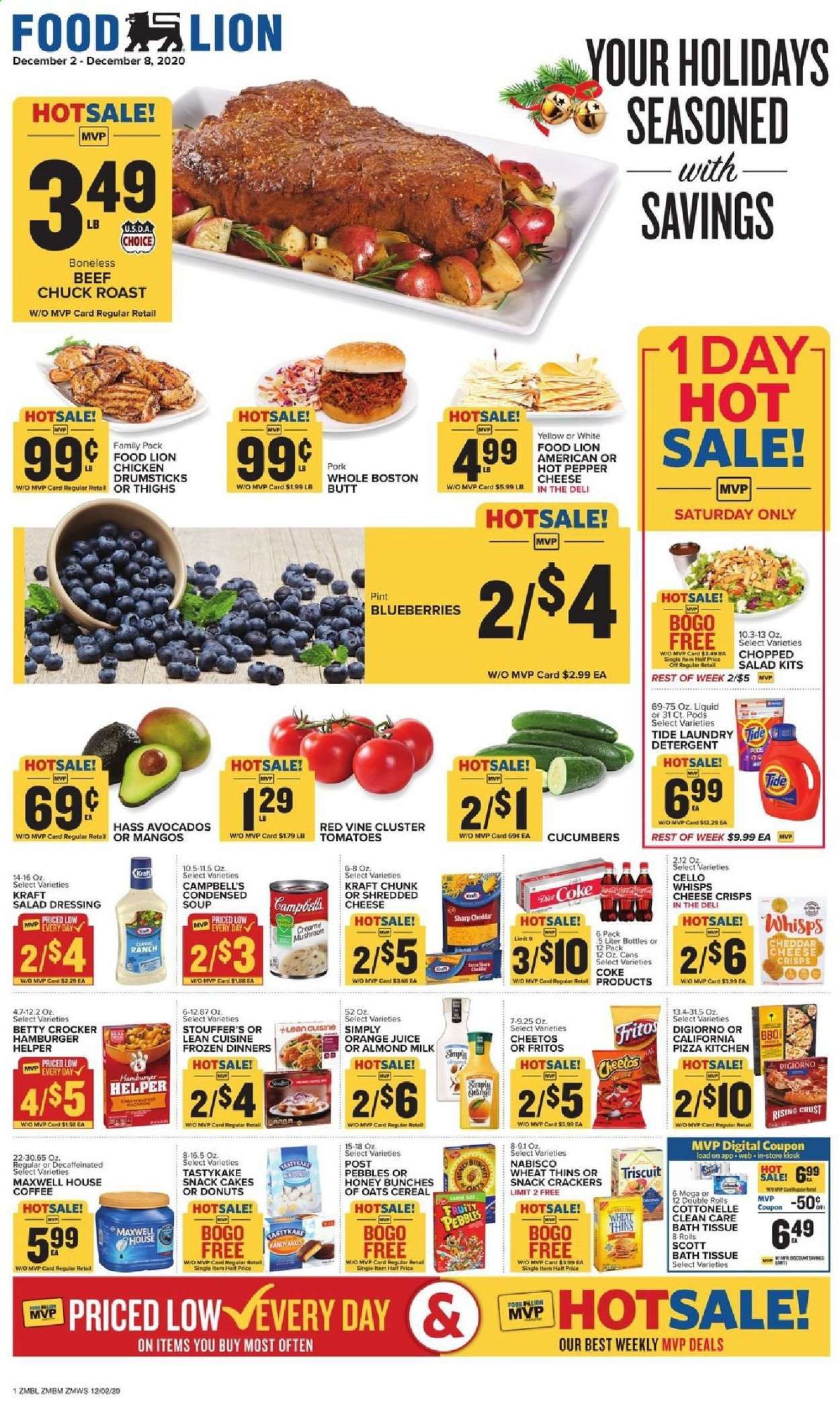 Food Lion (MD) Weekly Ad Flyer December 2 to December 8