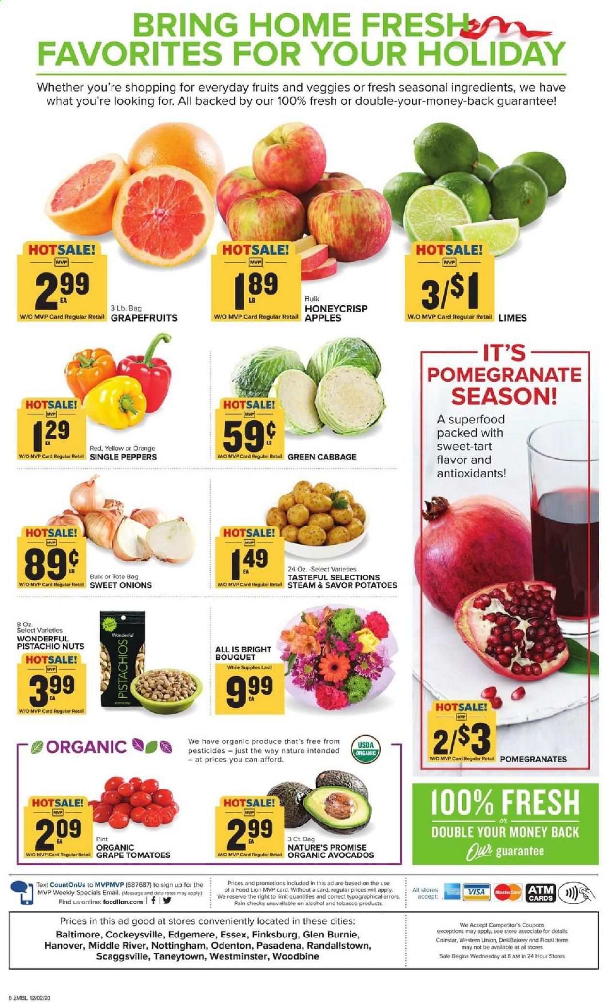 Food Lion (MD) Weekly Ad Flyer December 2 to December 8