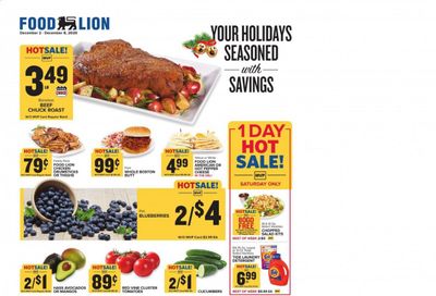 Food Lion (VA) Weekly Ad Flyer December 2 to December 8