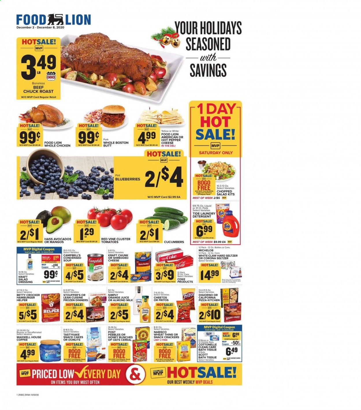 Food Lion (KY) Weekly Ad Flyer December 2 to December 8