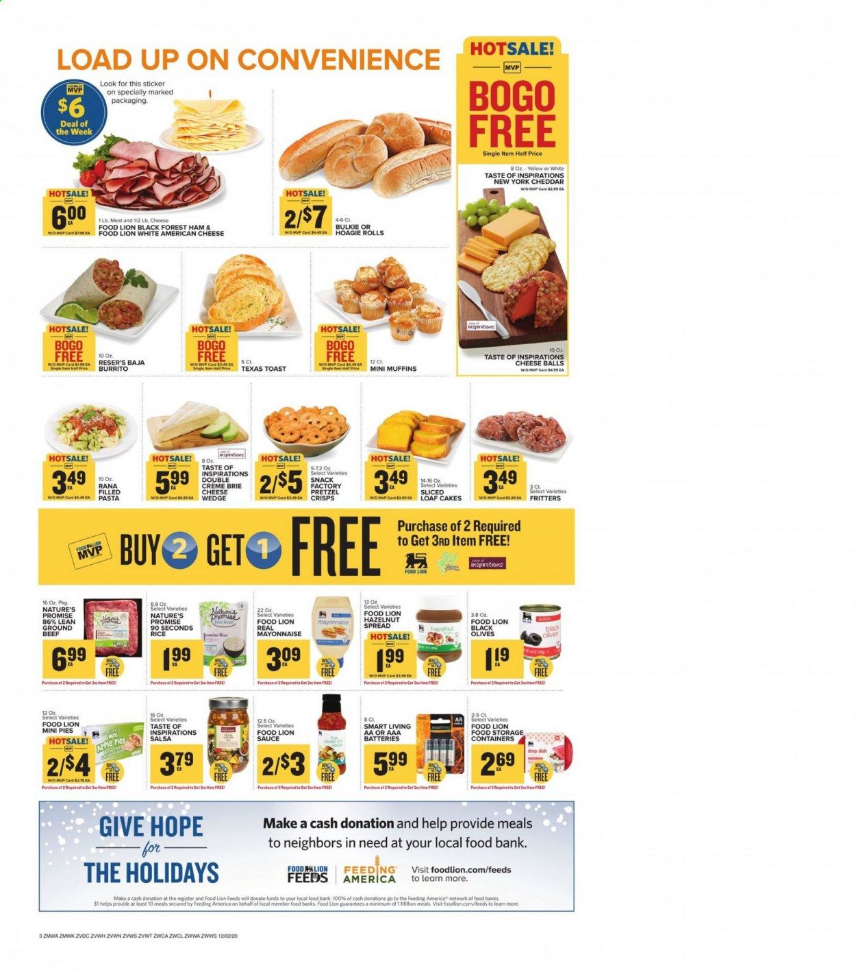 Food Lion (WV) Weekly Ad Flyer December 2 to December 8