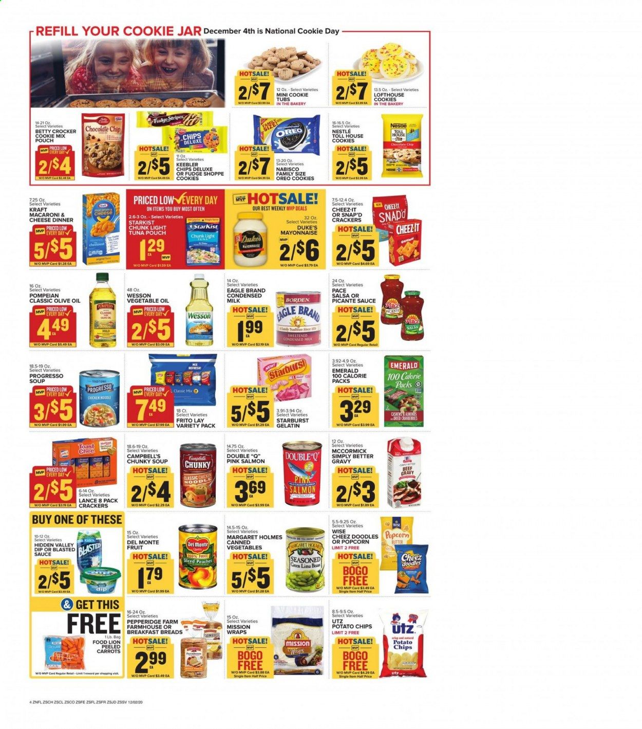 Food Lion (SC) Weekly Ad Flyer December 2 to December 8
