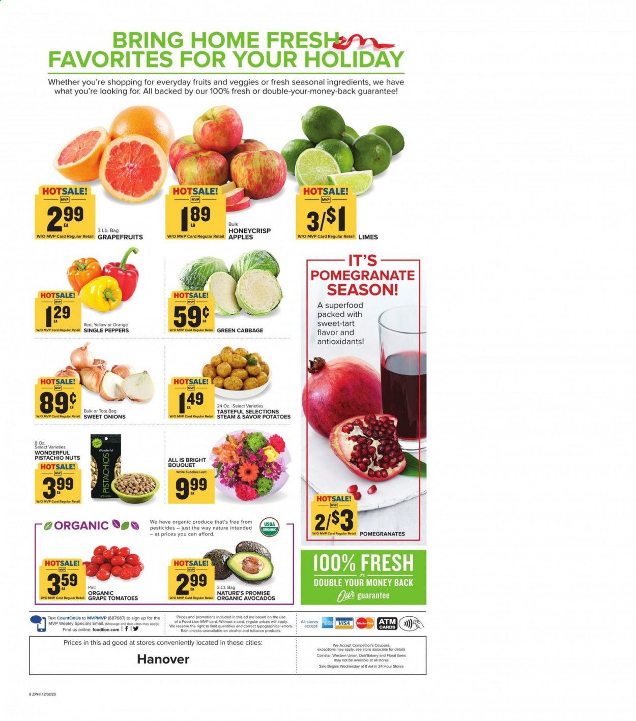 Food Lion (PA) Weekly Ad Flyer December 2 to December 8