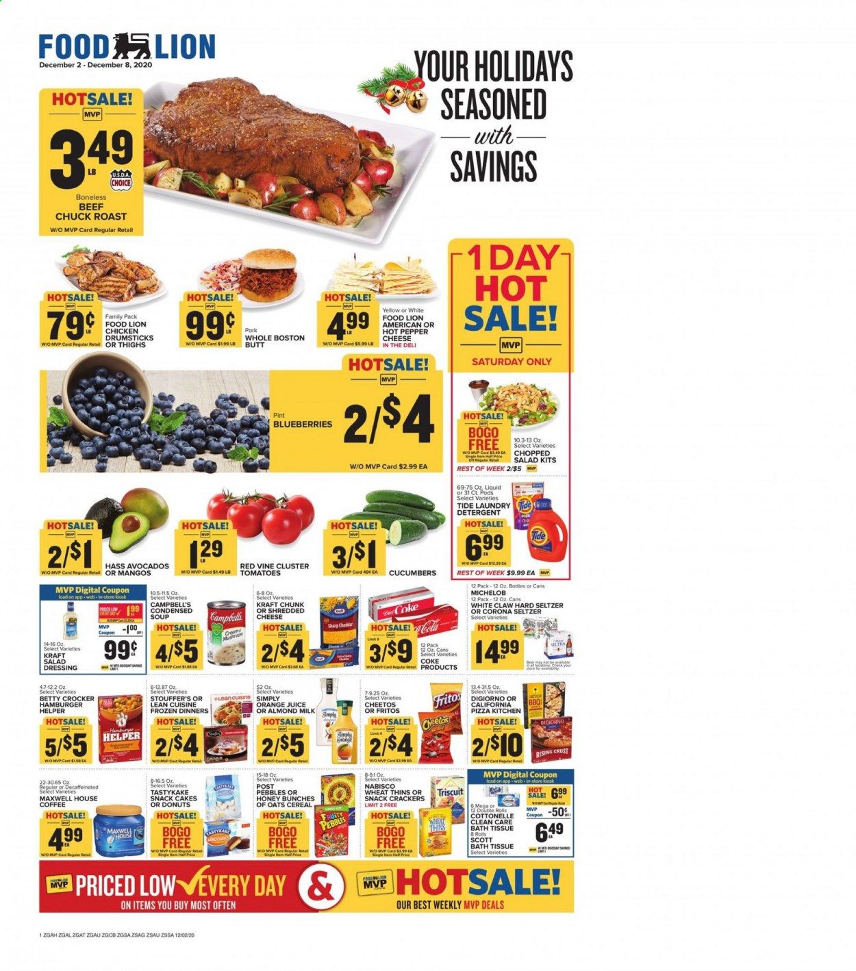 Food Lion (GA) Weekly Ad Flyer December 2 to December 8