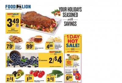 Food Lion (GA) Weekly Ad Flyer December 2 to December 8