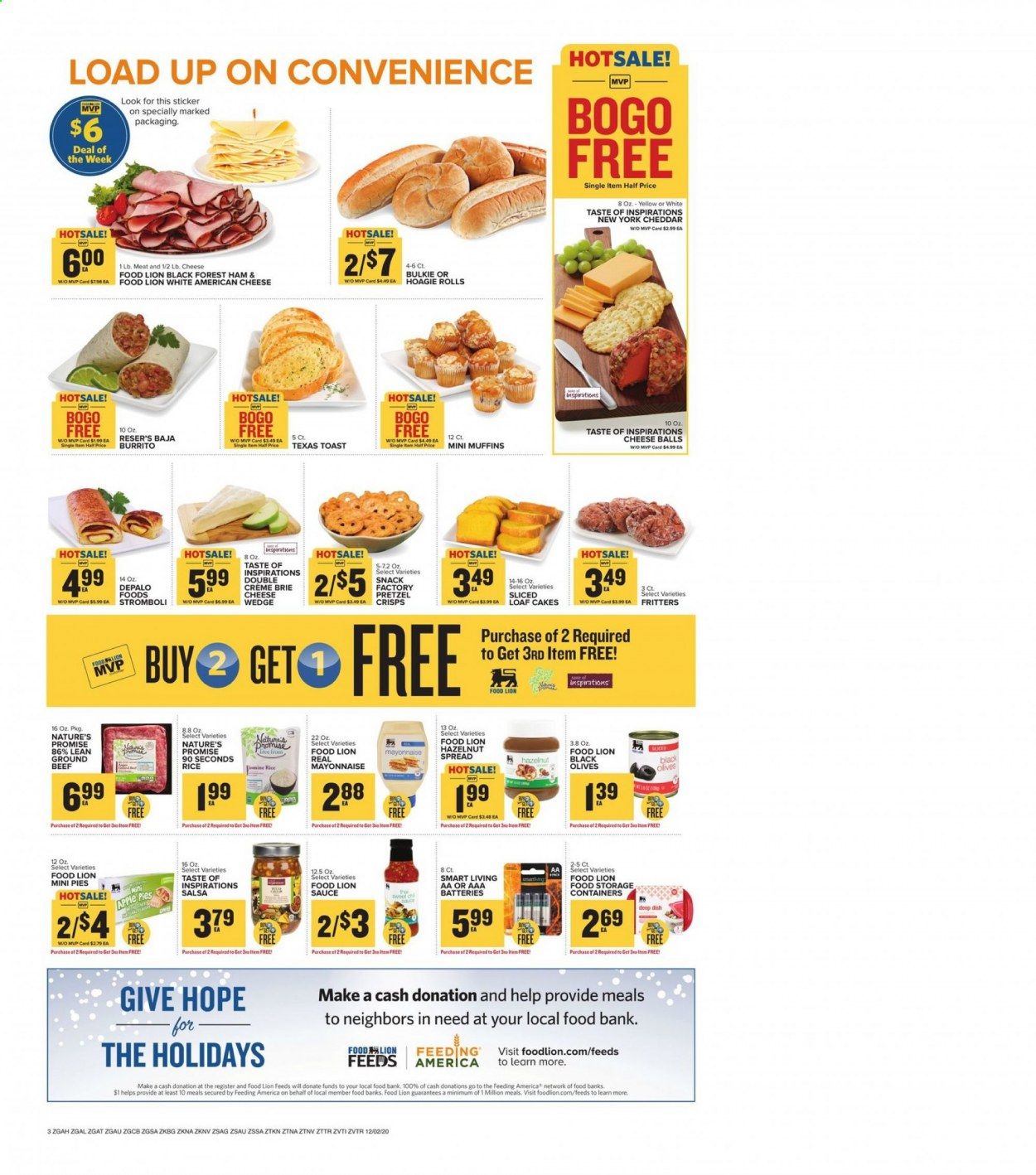 Food Lion (GA) Weekly Ad Flyer December 2 to December 8