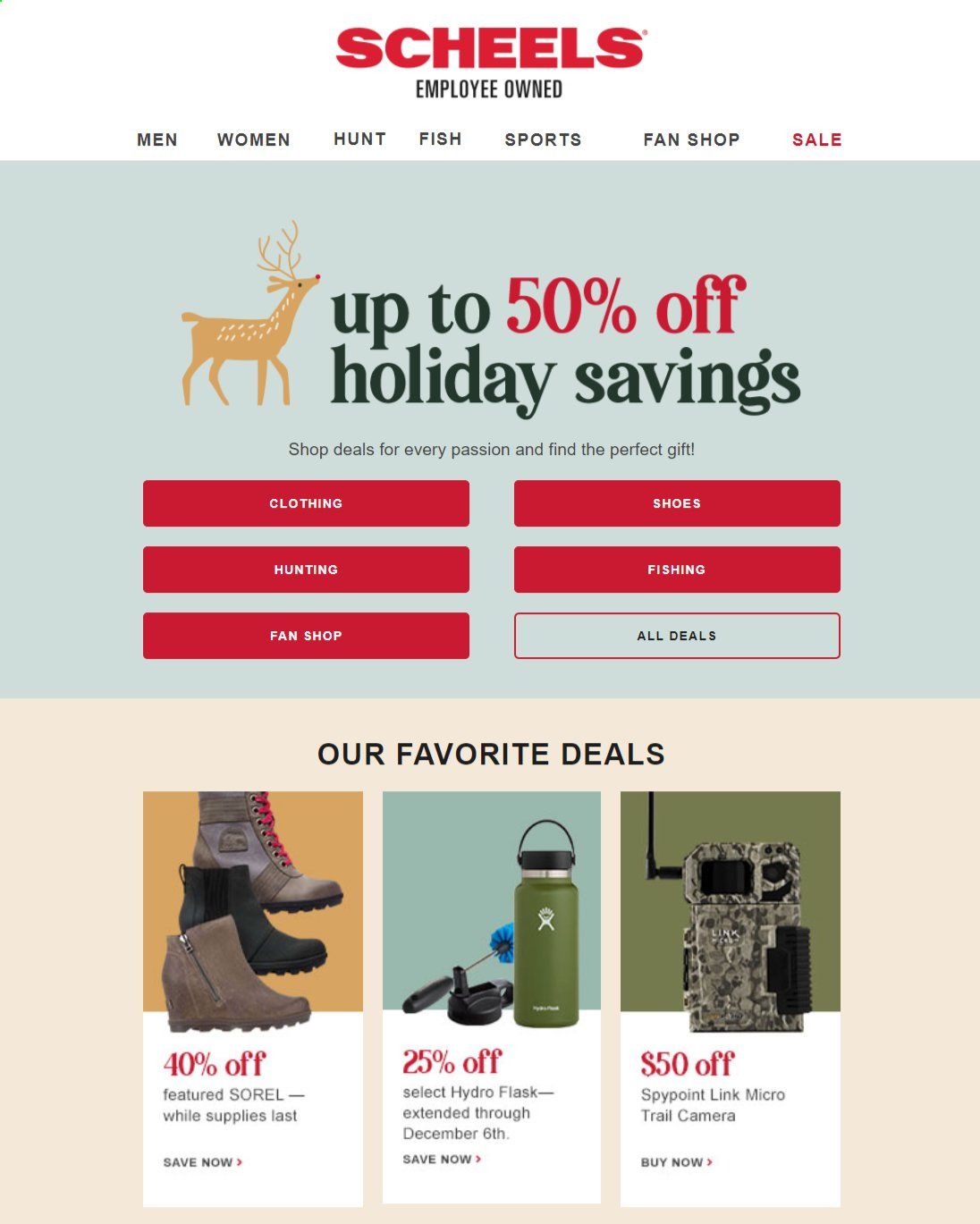 SCHEELS Weekly Ad Flyer December 3 to December 10