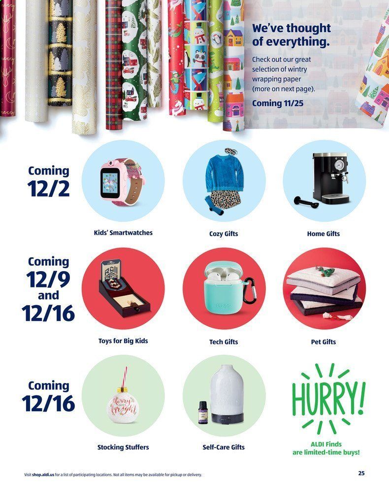 ALDI (FL) Weekly Ad Flyer November 4 to December 25