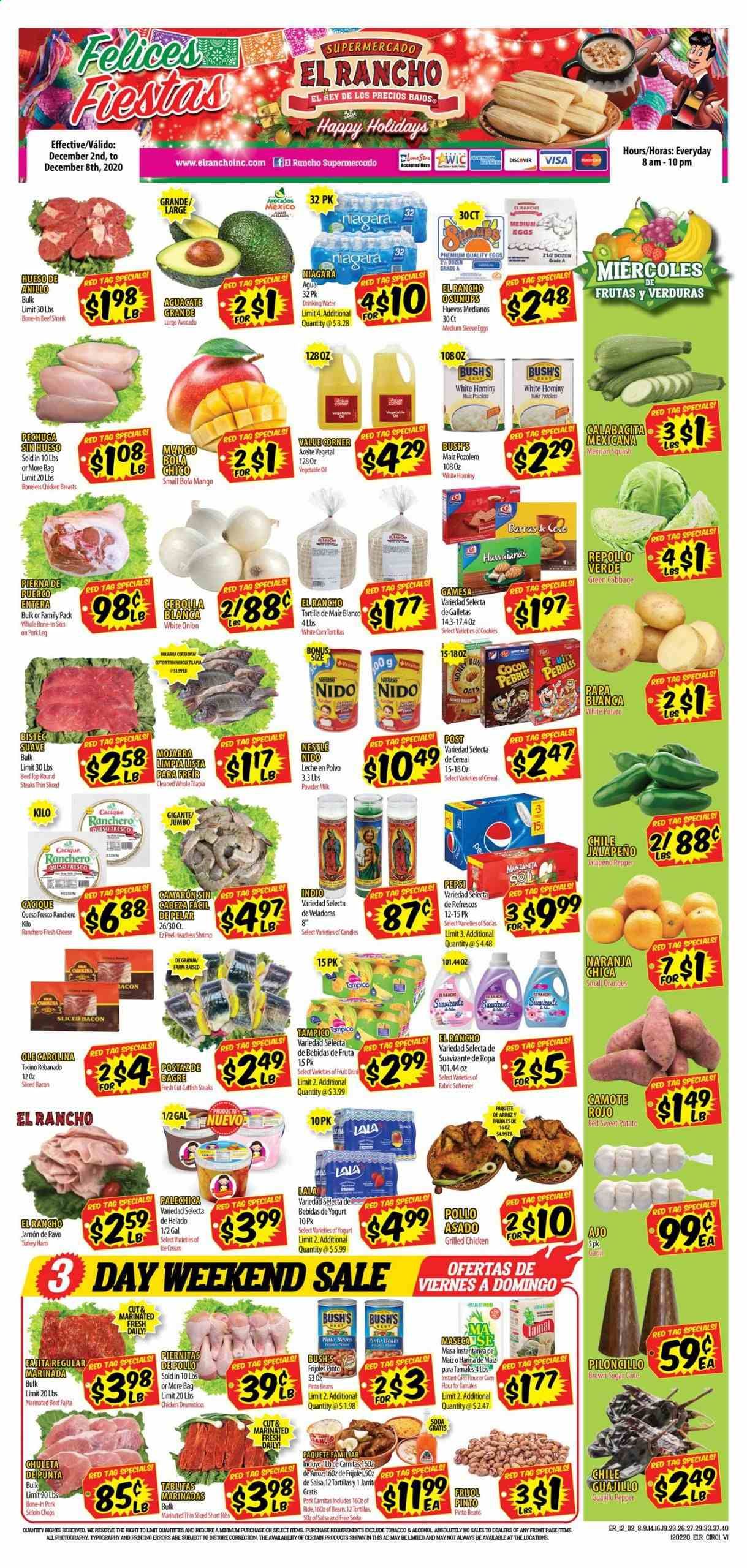 El Rancho (TX) Weekly Ad Flyer December 2 to December 8