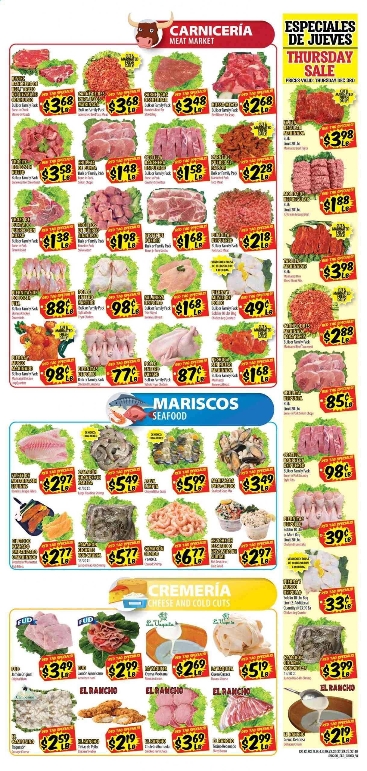 El Rancho (TX) Weekly Ad Flyer December 2 to December 8
