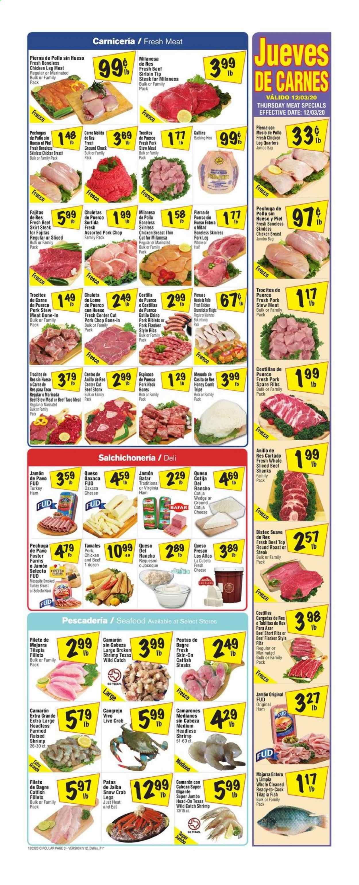 Fiesta Mart (TX) Weekly Ad Flyer December 2 to December 8