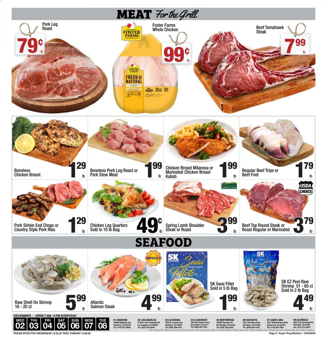 Super King Markets (CA) Weekly Ad Flyer December 2 to December 8