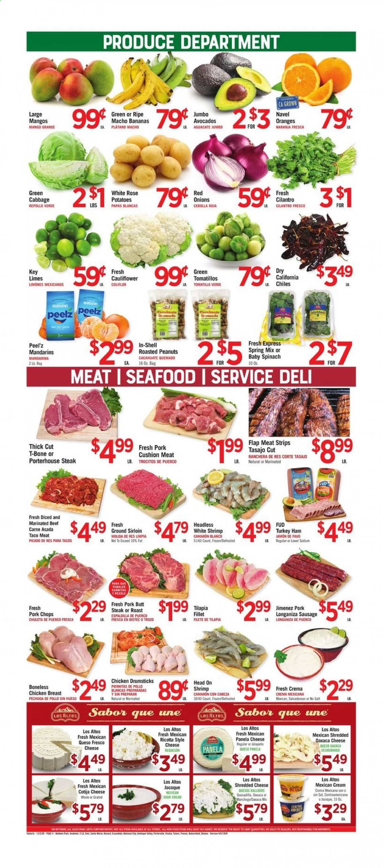Vallarta (CA) Weekly Ad Flyer December 2 to December 8