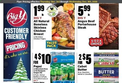 Big Y (CT) Weekly Ad Flyer December 3 to December 9