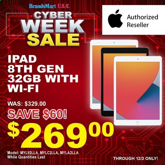 Brandsmart USA Weekly Ad Flyer December 2 to December 3
