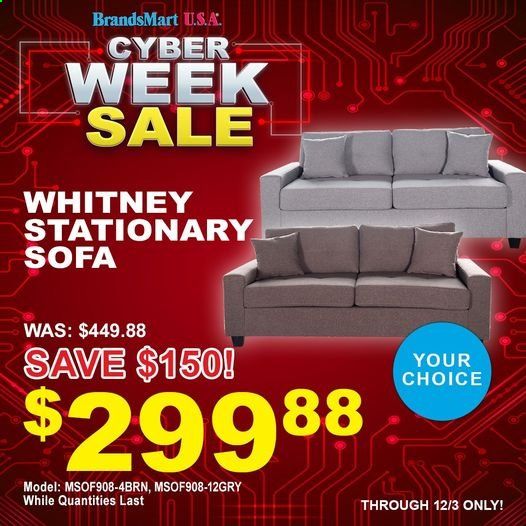 Brandsmart USA Weekly Ad Flyer December 2 to December 3