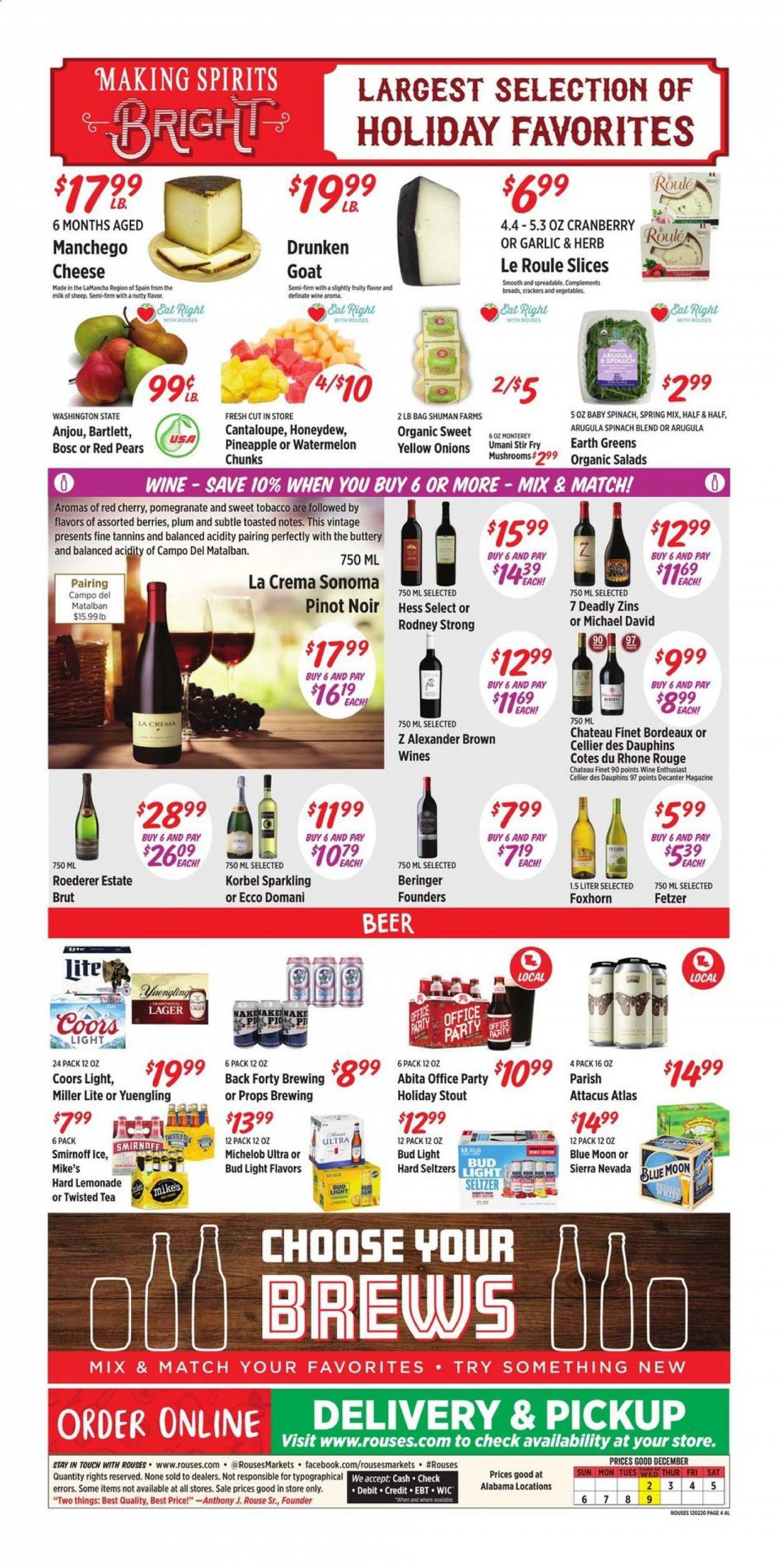 Rouses Markets (AL, LA, MS) Weekly Ad Flyer December 2 to December 9