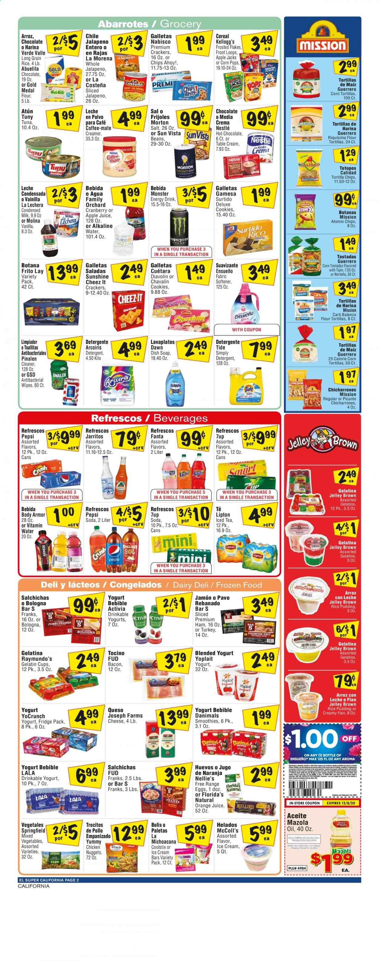 El Super (AZ, CA, NM, NV, TX) Weekly Ad Flyer December 2 to December 8