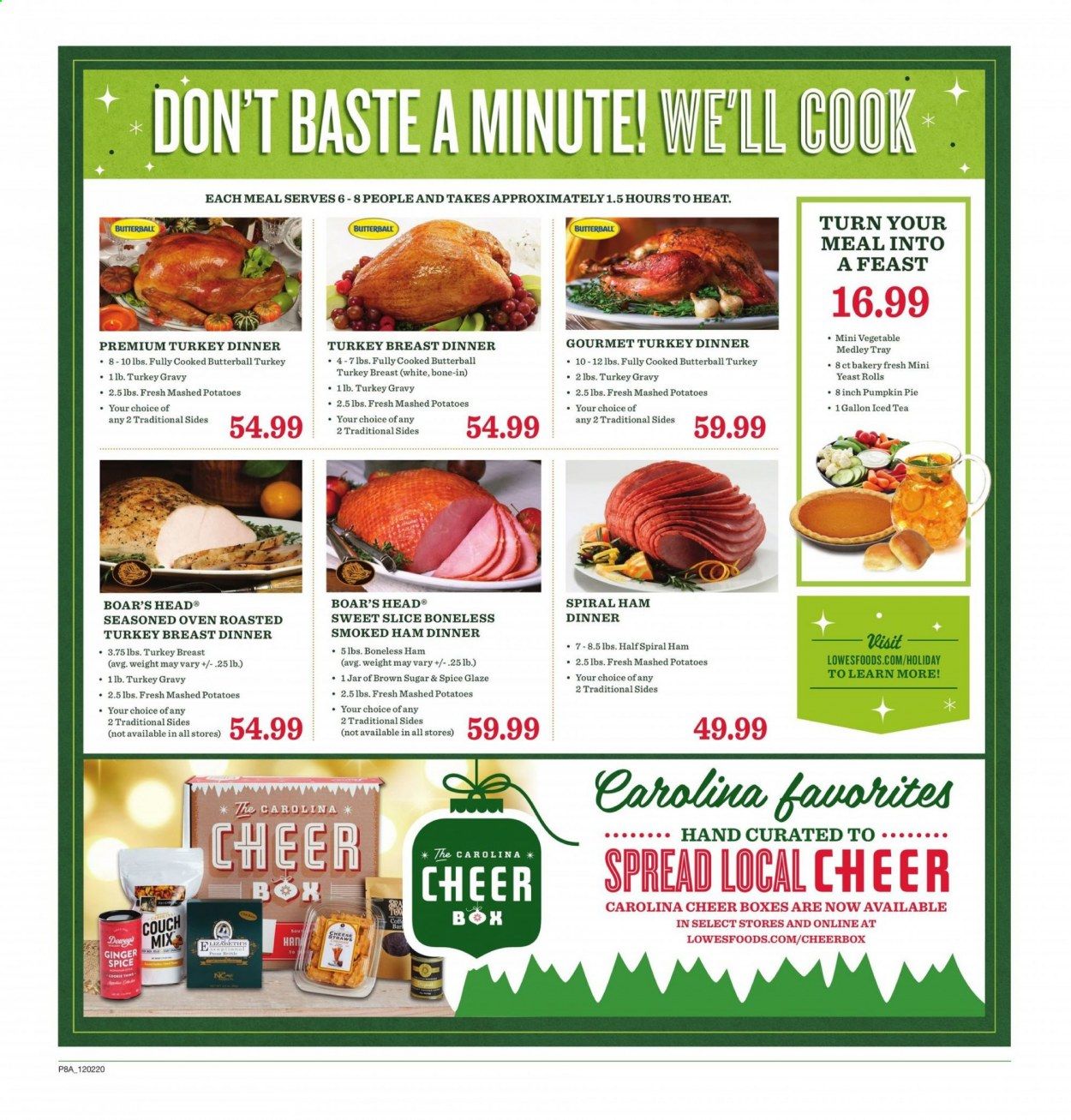 Lowes Foods Weekly Ad Flyer December 2 to December 8