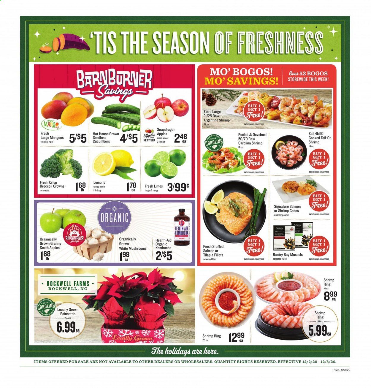 Lowes Foods Weekly Ad Flyer December 2 to December 8