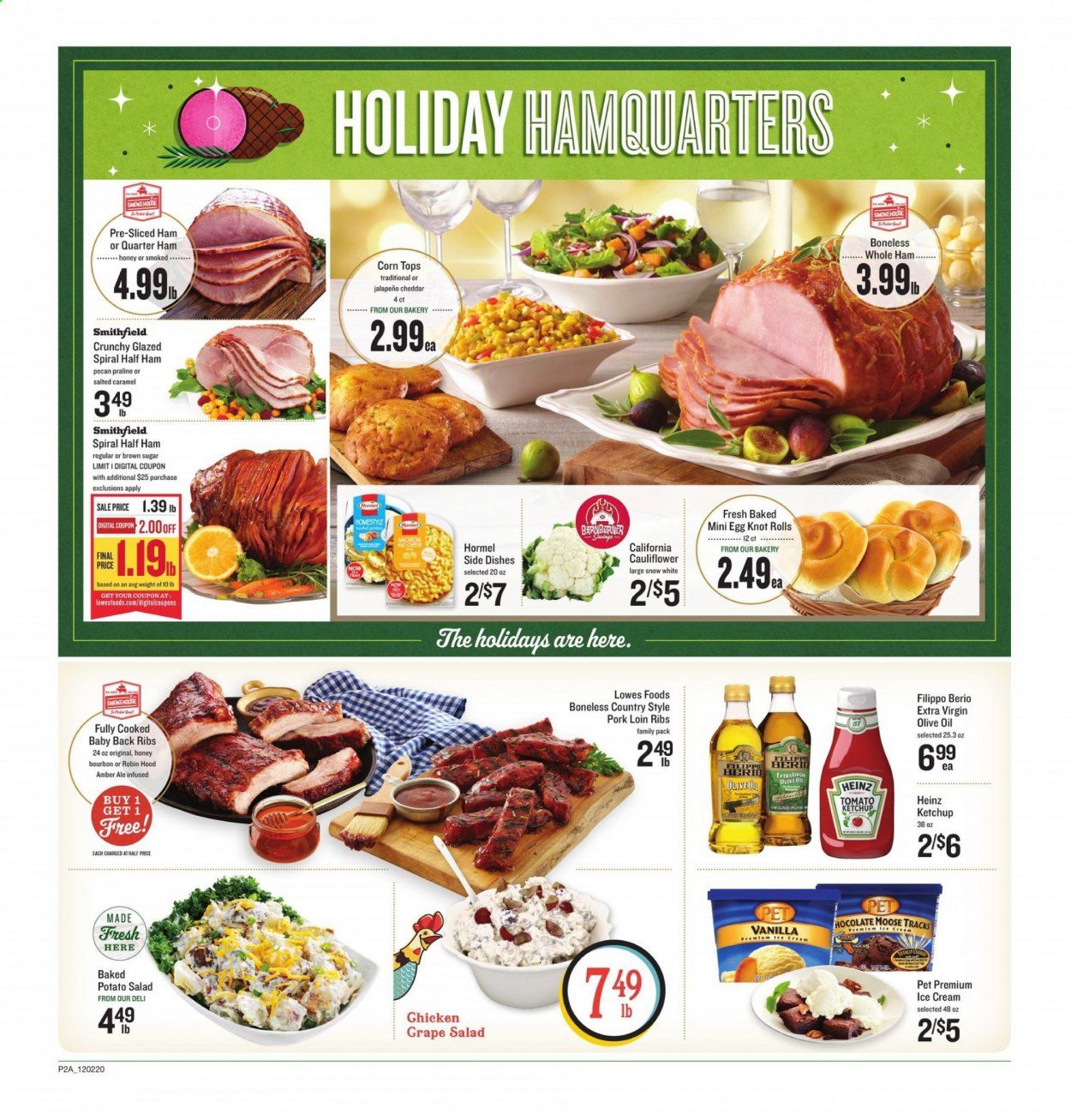Lowes Foods Weekly Ad Flyer December 2 to December 8
