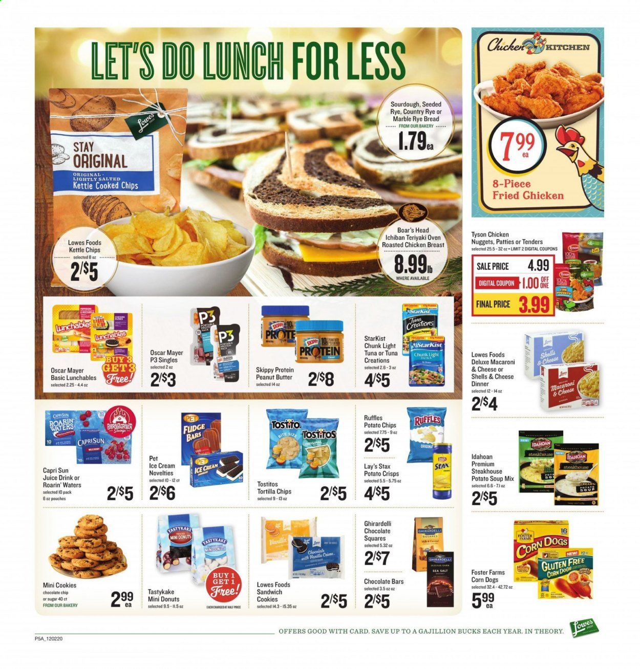 Lowes Foods Weekly Ad Flyer December 2 to December 8