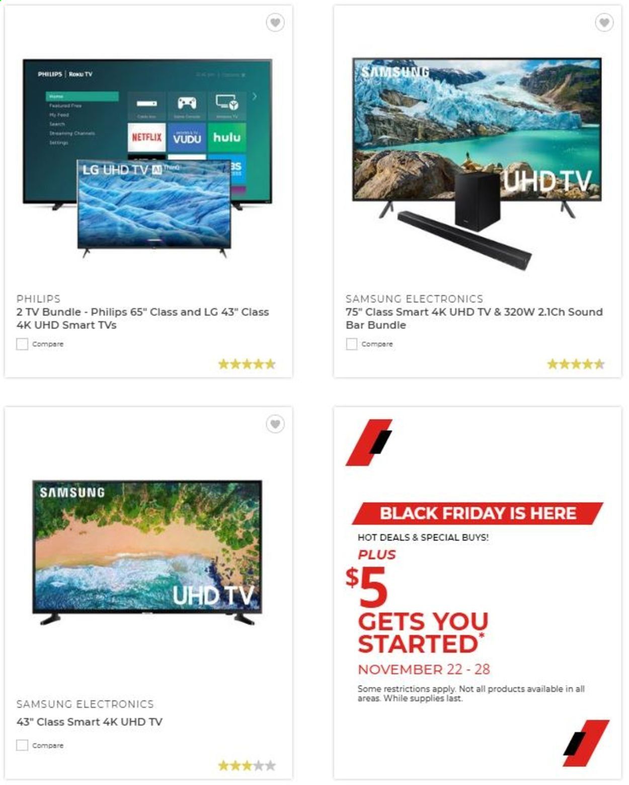 Aaron's Weekly Ad Flyer November 26 to January 9