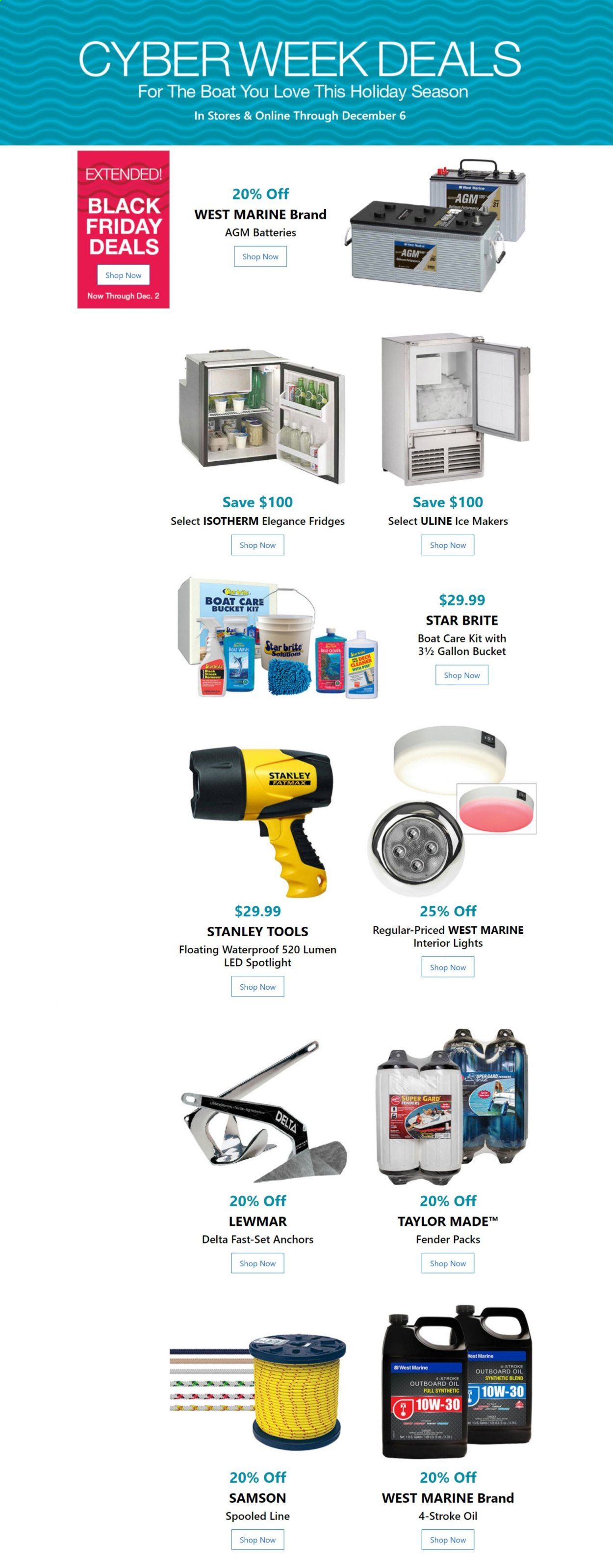 West Marine Weekly Ad Flyer December 3 to December 10