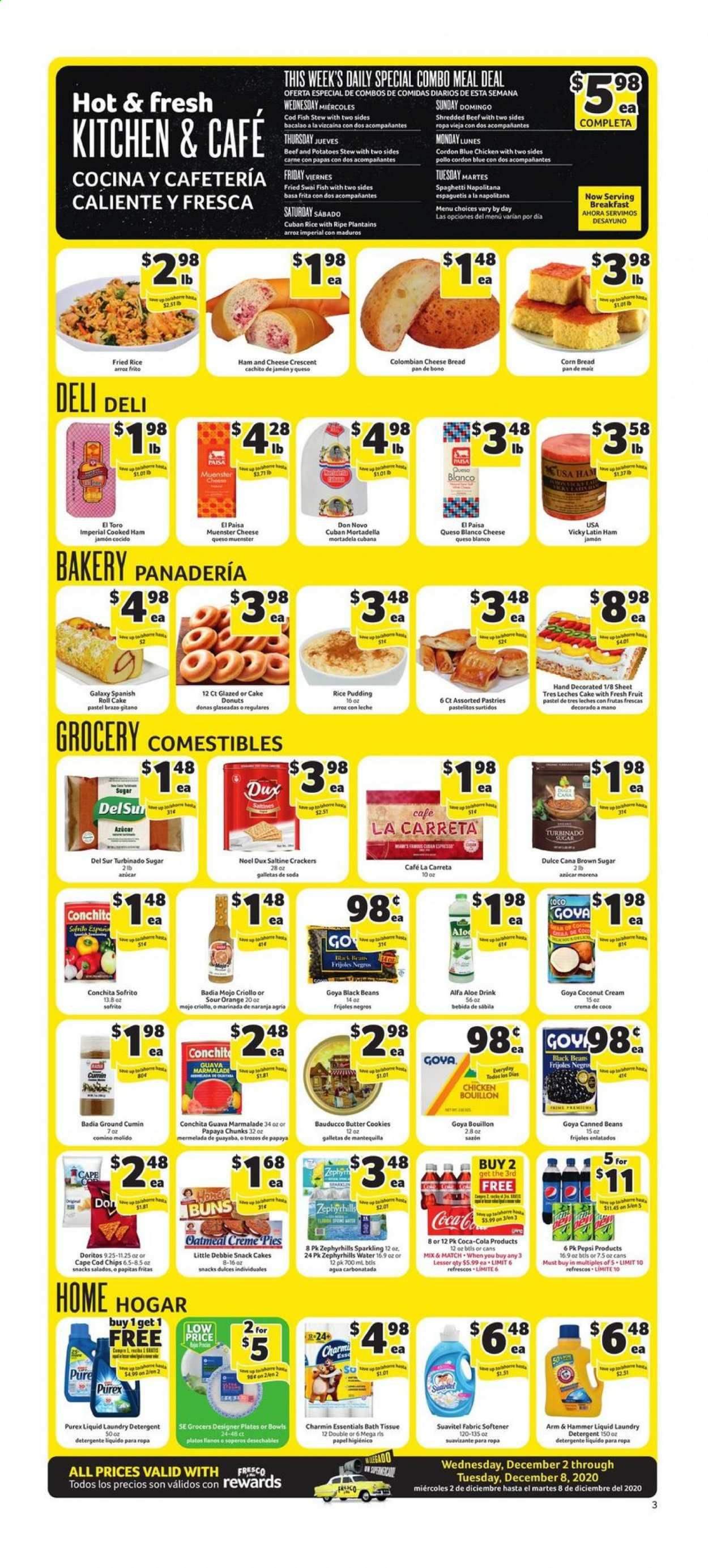 Fresco y Más Weekly Ad Flyer December 2 to December 8