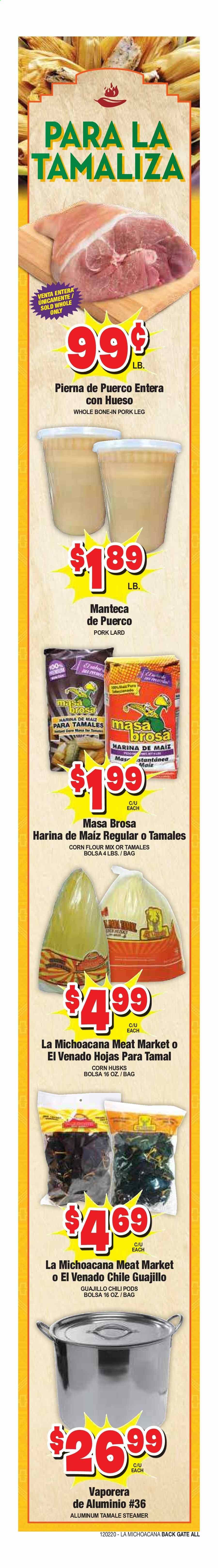 La Michoacana Meat Market (OK, TX) Weekly Ad Flyer December 2 to December 15