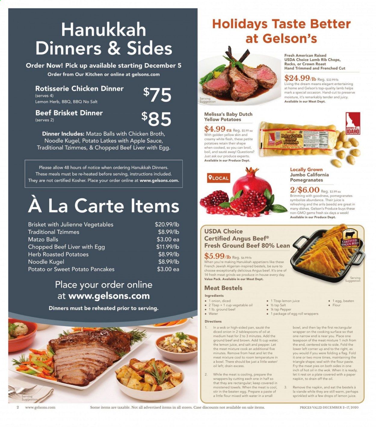 Gelson's Weekly Ad Flyer December 2 to December 17