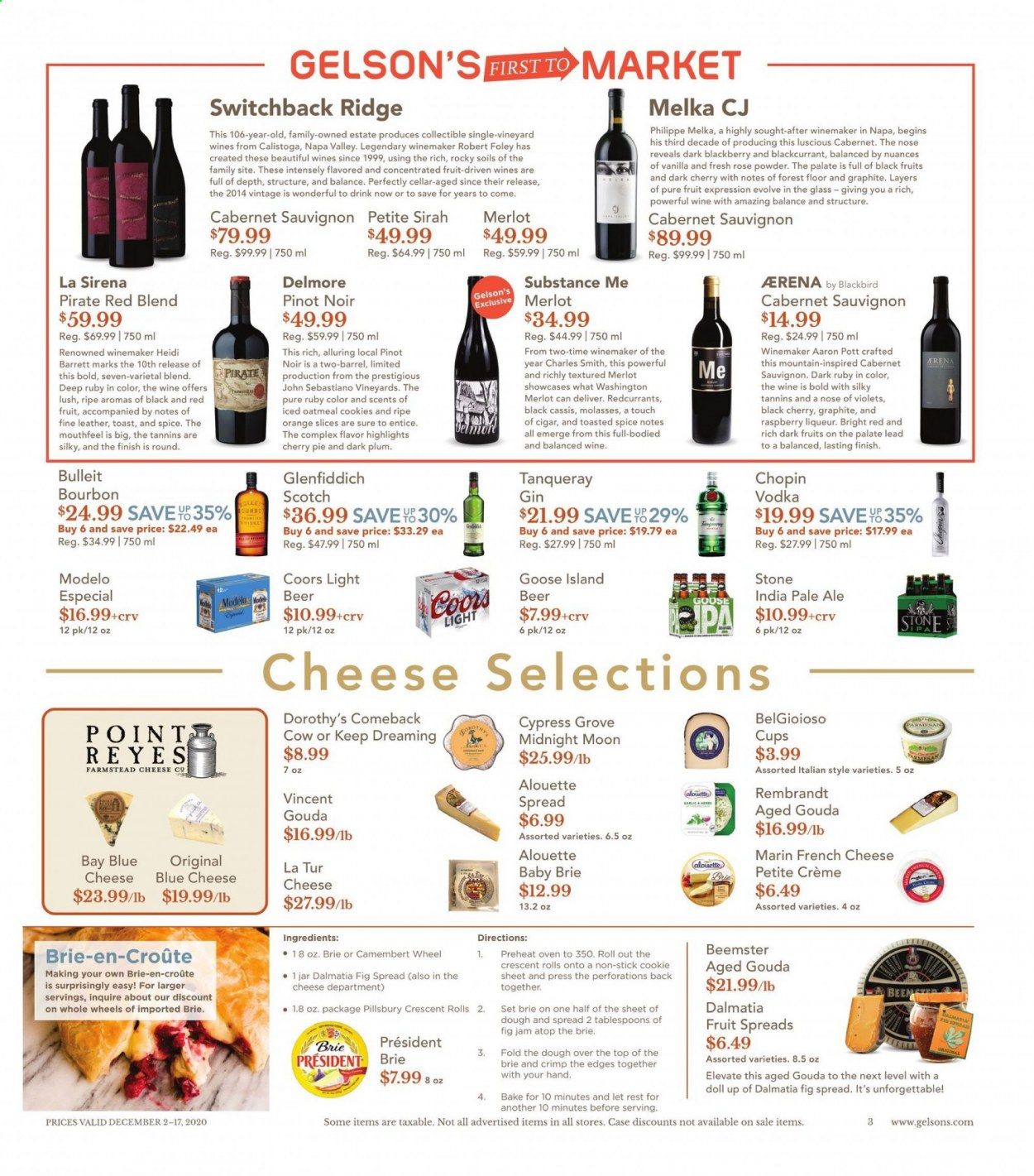 Gelson's Weekly Ad Flyer December 2 to December 17