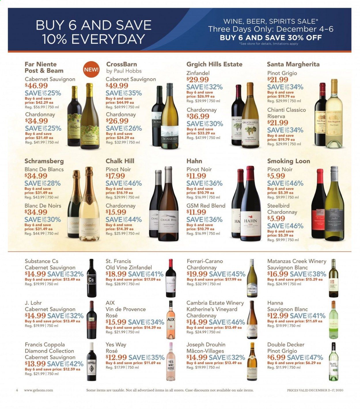 Gelson's Weekly Ad Flyer December 2 to December 17