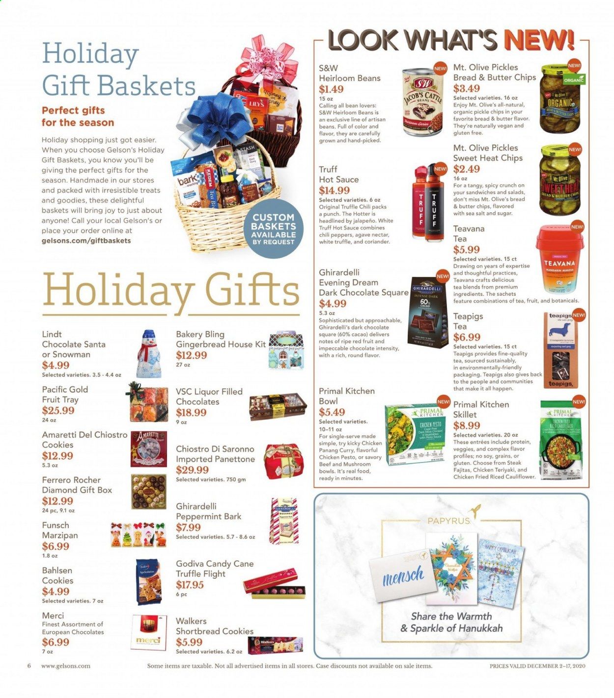 Gelson's Weekly Ad Flyer December 2 to December 17