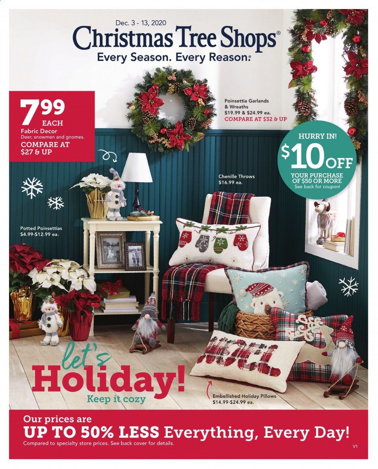Christmas Tree Shops Weekly Ad Flyer December 3 to December 13